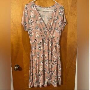 Just Be Pink Floral dress